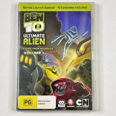 Ben 10 Ultimate Alien Volume 1 Escape From Aggregor DVD R4 PAL Tracked Postage - Image 1 of 4