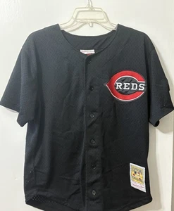 Ken Griffey Jr. M&N 2000 Cincinnati Reds  Authentic Batting Jersey Cooperstown M - Picture 1 of 7