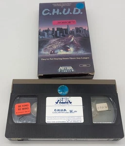 CHUD VHS Rare Horror Media Home Entertainment Bottom Flap C.H.U.D. TESTED - Picture 1 of 9