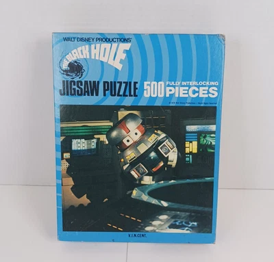 1979 Walt Disney O Buraco Negro Quebra-cabeça Vintage - VINCENT o Robô - Selado Novo - Imagem 1 de 4