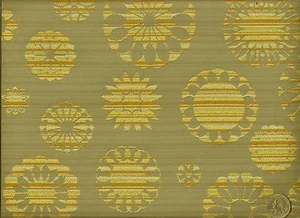 Crypton® Wearbest Sil-tex Mid Century Modern Spirals Geometric Upholstery Fabric - Picture 1 of 1