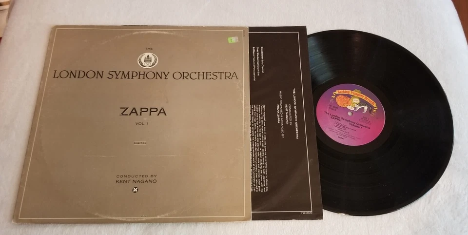 FRANK ZAPPA Kent Nagano The London Symphony Orchestra Volume 1 VINYL LP NM/VG+ — 第 1/4 张图片