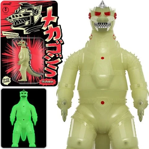 Super7 Godzilla NEW * GITD Mechagodzilla * SDCC Exclusive ReAction Figure Cover