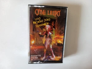Cyndi Lauper A Night To Remember Cassette Tape Argentina Pressing NM Condition - Picture 1 of 3