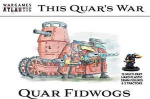 Wargames Atlantic WAAQU004 28mm Quar Fidwog Infantry -- 14 figures & 2 tanks - Picture 1 of 7