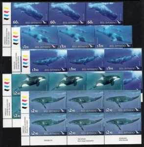 Bloques de 6 ballenas Ross Dependency 2010 sin montar o nunca montada - Imagen 1 de 1