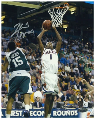 Hakim Warrick Signed Syracus Orange 8x10 Photo Steiner Sports COA & SM Hologram — 第 1/2 张图片