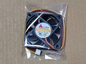 Y.S.TECH Fan FD126015LB 6015 6CM DC 12V 0.14A 3 Pin - Picture 1 of 4