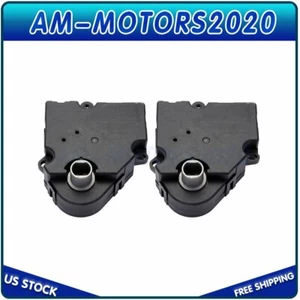 2X For 2009-2012 Chevrolet Traverse HVAC Heater Blend Door Actuator 15-73666 NEW - Picture 1 of 11