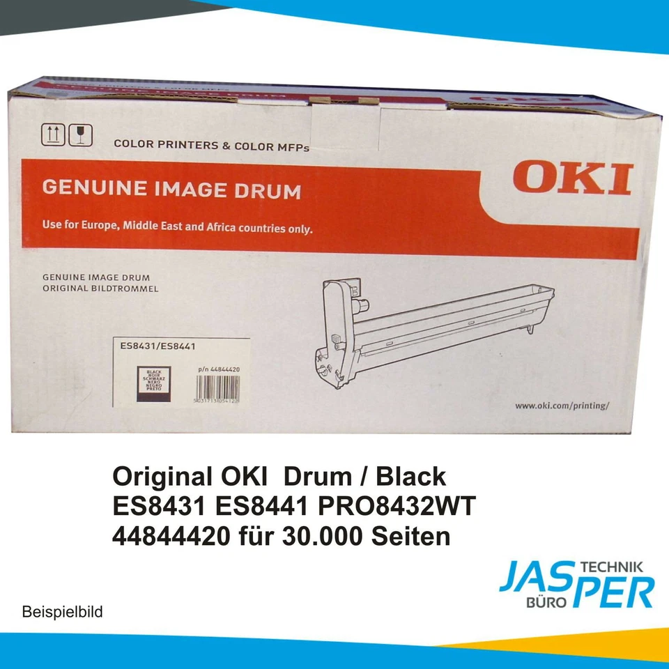 OKI Drum black 30.000 Seiten ES8431 ES8441 PRO8432WT original 44844420  OVP - Bild 1 von 1