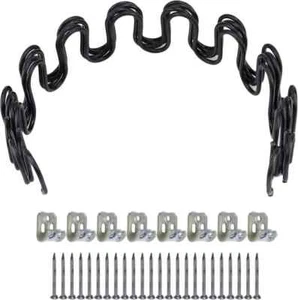 Antrader 16 Zoll (40 cm) Couchfeder Reparaturset, 4er Pack Polster 40 cm, schwarz - Bild 1 von 6