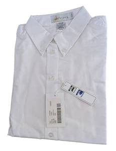 Migliore Damen Medium Langarm: Weiß: Button Down Kragen: Stil 77004: Neu - Bild 1 von 6