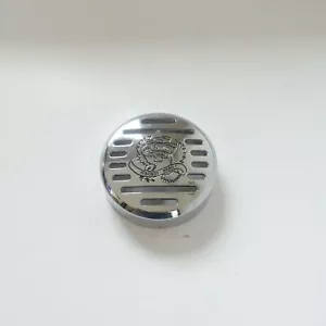 Chrome Cover Horn Universal Copper Bopper Motorcycle Highway Hawk Live to Ride - Picture 1 of 2