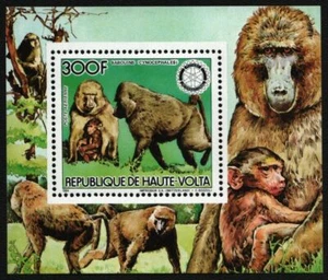 Obervolta 1984 - Mi-Nr. Bloque 92 A ** - MNH - Animales salvajes / Animales salvajes - Imagen 1 de 1
