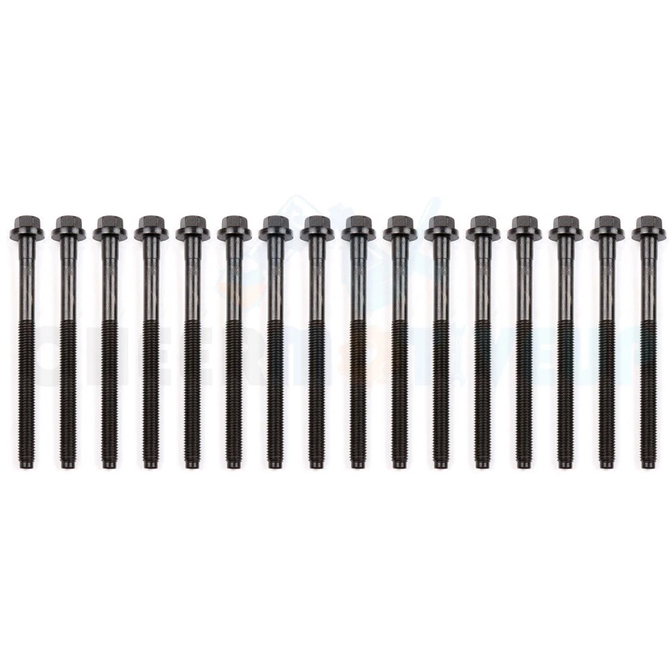 Kit de 16 pernos de cabeza para 98-08 Ford Ranger Taurus Mazda B3000 Mercury Sable 3,0 L Foto 1 de 4