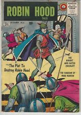 ROBIN HOOD TALES #6 December 1956 Quality Comics in VG+ Final Quality issue
