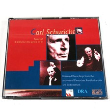 Carl Schuricht Unissued Recordings 4CD 2001 Music & Arts CD-1094(4) D712