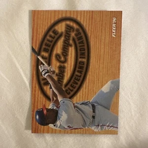 1996 Fleer Baseball #1 of 12 Albert Belle Lumber Company - Picture 1 of 2