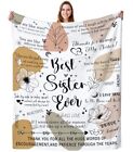 Sister Gifts BlanketSister Ever Blanket Gifts from Sister or BrotherBirthday ...