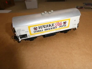 Vintage HO Scale Trix Harke Pils Beer Freight Car 5 1/4" Long - Picture 1 of 2