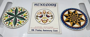 Hexology History Meanings Hex Symbol Jacob Zook + 2 Hex Signs Conestoga Crafts - Picture 1 of 14