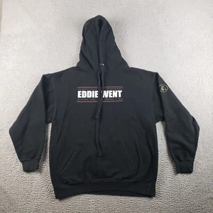Eddie Went Quicksilver Hoodie Mens Large Black Sweatshirt Aikau 2016 Contest - Picture 1 of 8