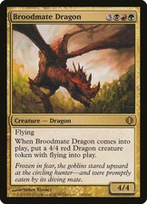 FOIL Broodmate Dragon | MtG Magic Shards of Alara | English | Lightly Played