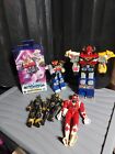 Power Rangers As Pictured  6 Items one Is New In Box
