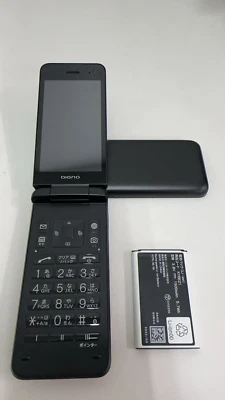Kyocera A202KC DIGNO 4 Flip Android Phone Black Mobile Unlocked SIM Free Used - Image 1 of 4