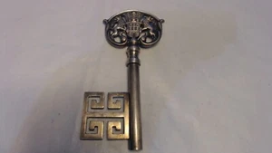 VINTAGE Brinckmann & Lange Juweliere Bremen 50er Jahre Silber Schlüssel Korkenzieher - Bild 1 von 5