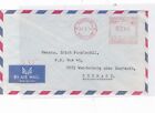bankok 1964 machine cancel stamps cover  ref 10129