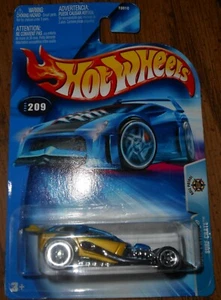 HOT WHEELS YELLOW/BLUE SURF CRATE ROLL PATROL 2004 #209 1/64 DIECAST CAR - Picture 1 of 6