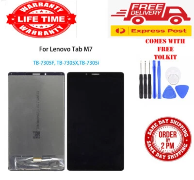 LENOVO TAB M7 TB-7305F 2nd Gen TB-7306F 3rd Gen LCD SCREEN DIGITIZER REPLACEMENT - Image 1 of 2