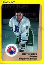 1989-90 ProCards AHL #286 Corey Beaulieu