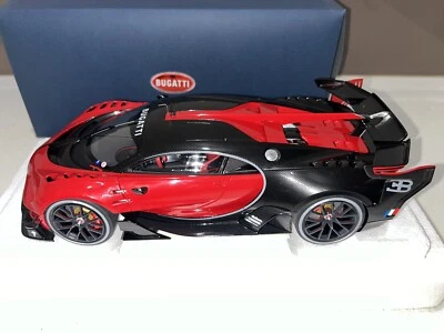 Producto acabado carbono 1/18 Autoart Bugatti Vision Gran Turismo rojo/negro Foto 1 de 4