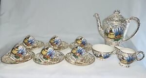 Empire England - Crinoline Lady, complete 15 piece coffee set