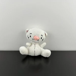 Toopy & Binoo Cartoon White Binoo Plush Stuffed Animal 4.5'' Small Size - Picture 1 of 3