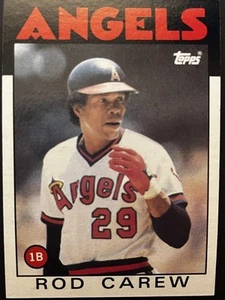 1986 Topps #400 Rod Carew NM-MT- Free Shipping! - Picture 1 of 2