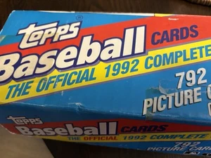 1992 Topps Baseball Cards Lot In Box Good Condition - Picture 1 of 7