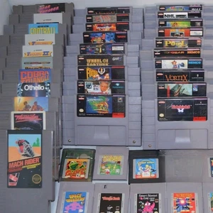 Nintendo Nes Snes Gameboy & Gameboy Color Game Lot Pick & Choose 5 10 15% Off - Picture 1 of 129