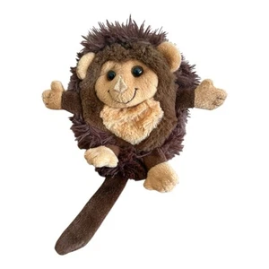 HideAway Pets Monkey Plush Stuffed Animal 5”Toy Foldable Brown Tan - Picture 1 of 6