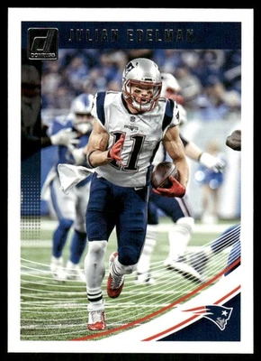 2018 Donruss Julian Edelman #186 - Image 1 of 2