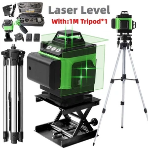 2025 4D 16 Lines Laser Level 360° Green Auto Self Leveling Rotary Cross Measure - Picture 1 of 13