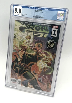 Iron Fist #1 (2022) CGC 9.8 *KEY - Image 1 of 2