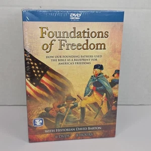 Foundations of Freedom 6 Disc on DVD Set w/Historian David Barton New Sealed - Picture 1 of 3