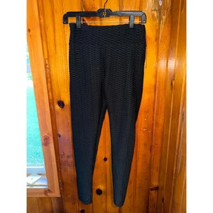 Sculpting Leggings High Waist Rüschen Po Lift Bauchkontrolle Größe L - Bild 1 von 3