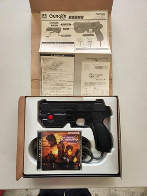 Namco Time Crisis + GunCon Bundle SLPS-00635 – Complete in Box Tested - Image 1 of 4