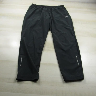 Nike Pants Mens Large Black Joggers Tapered Lightweight Running Drifit Stretch - Image 1 of 4