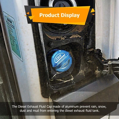 Aluminum DEF Cap For 2015-2016 2017 18 19 Ford Transit-150/250/350/350 HD DIESEL - Image 1 of 4