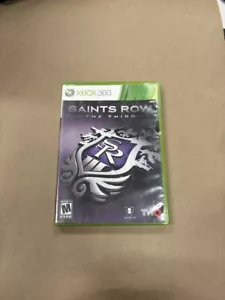 Saints Row 3 The Third (Microsoft Xbox 360, 2011) Complete (HPB010965) - Picture 1 of 3